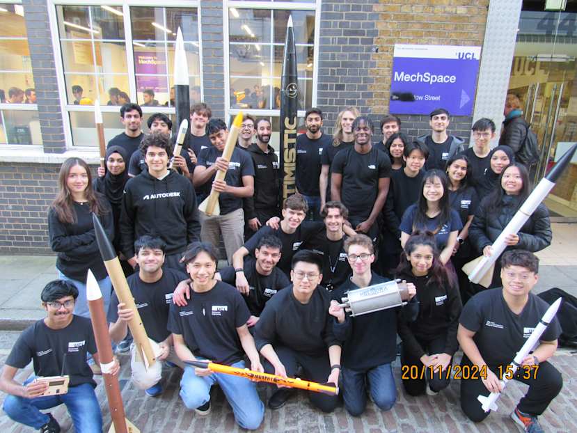 UCL Rocket Team Photo