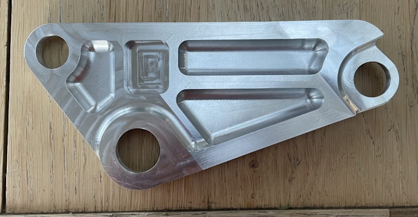 machined link