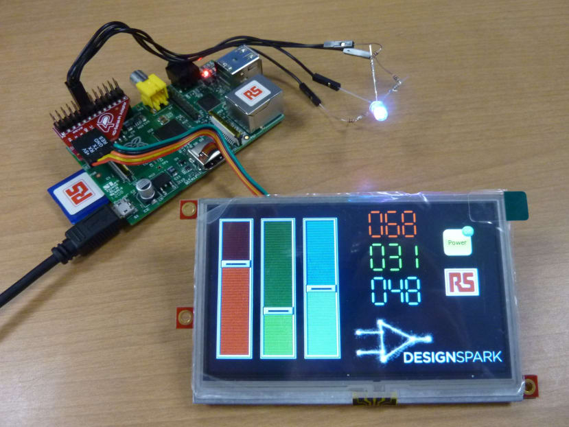 Raspberry Pi用小型タッチLCDの開発 (LCDスタータキット「uLCD Raspberry Pi用小型タッチLCDの開発 (LCDスタータキット「uLCD