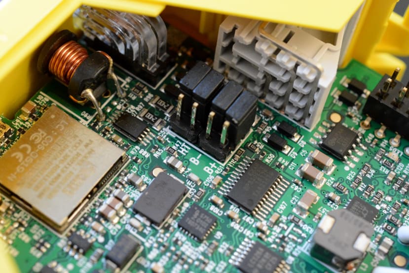 PCB jumpers on the BB-400