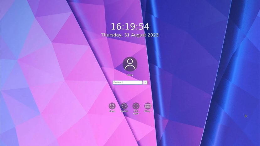 Login Screen