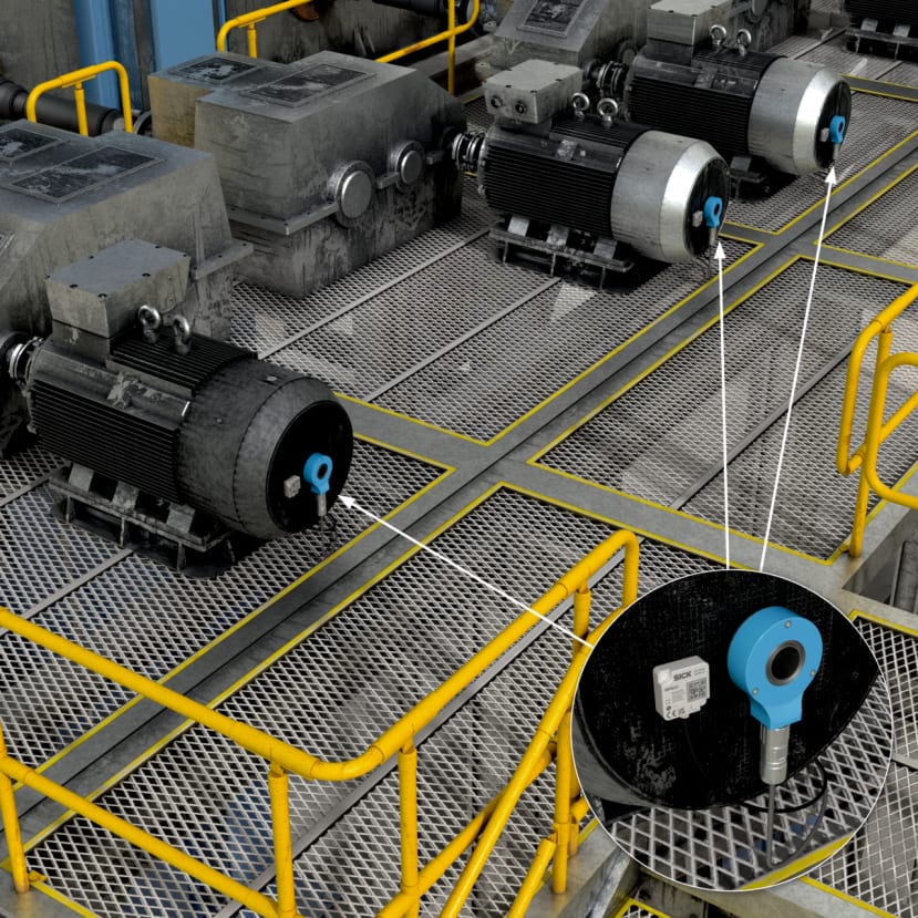 SICK Condition Monitoring on Motors
