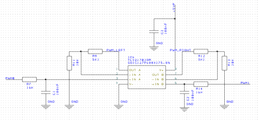 PCB Design - Schematic - low pass filtering