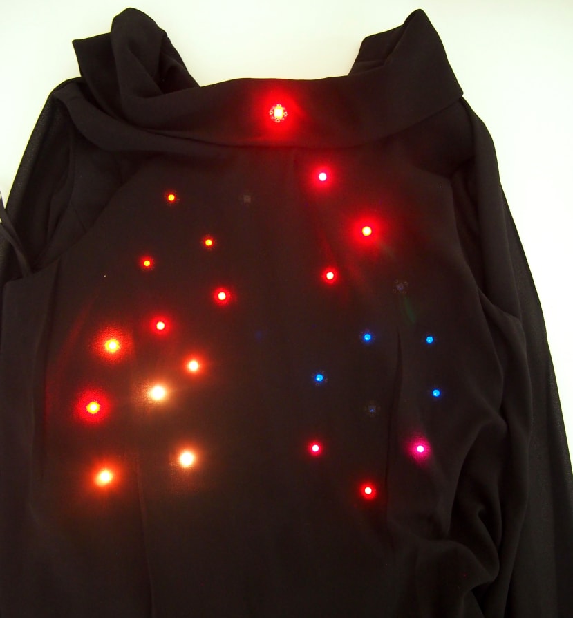 neopixels illuminated - effect 1