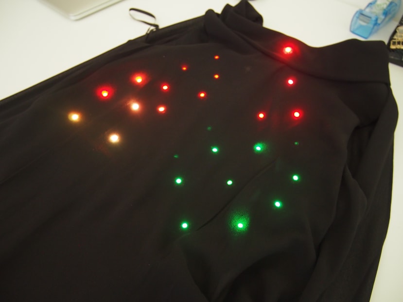 neopixels illuminated - effect 2