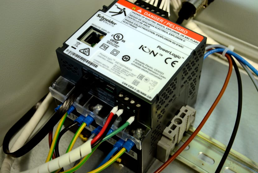 Schneider Electric PowerLogic PM8000 Test Setup DesignSpark