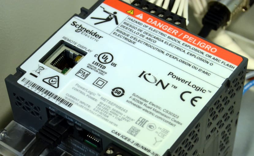 Schneider Electric PowerLogic PM8000 Test Setup DesignSpark