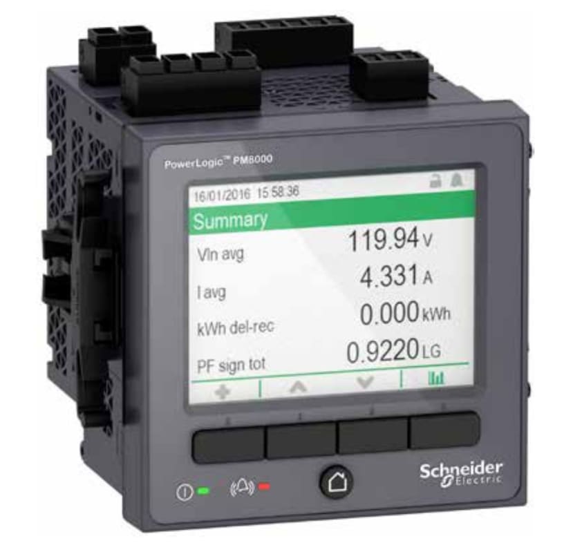 Schneider PM8000 3-phase energy meter