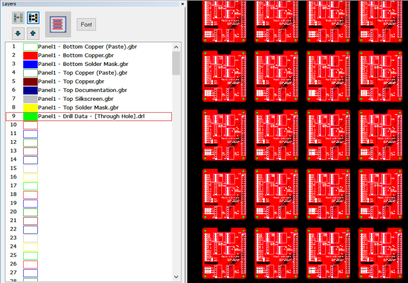 viewer import showing all layers