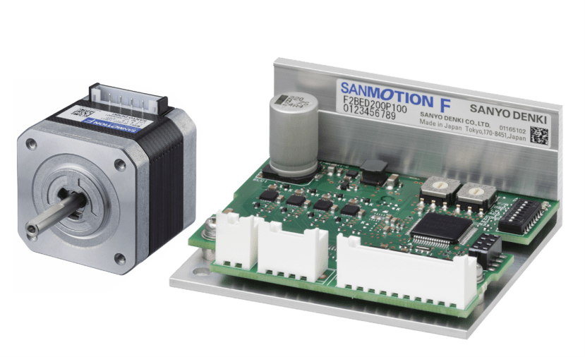 Stepper motor and control board