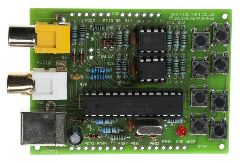 FIGnition: an Arduino-format single-board computer, based on the ATmega328 MCU