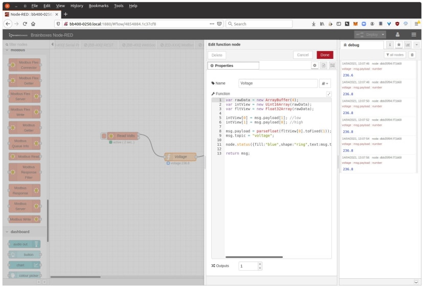 Node-RED - simply reuse the formatting function