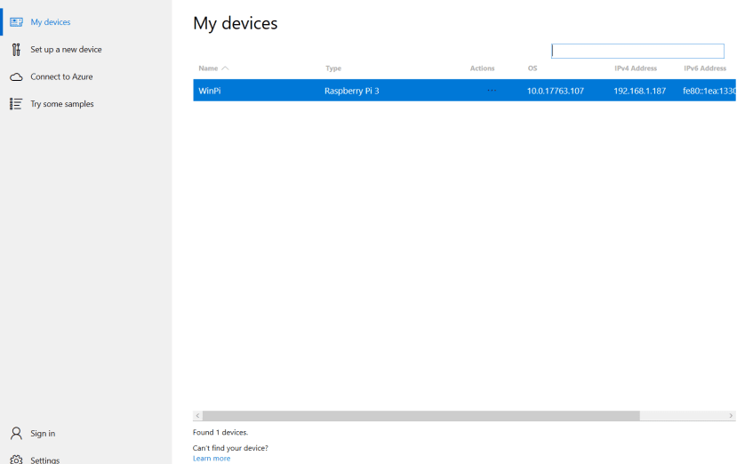 Windows 10 installation - My devices