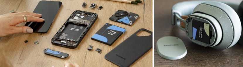 Fairphone in pieces