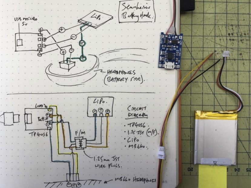 Initial Sketch on Headphone Circuit Hack