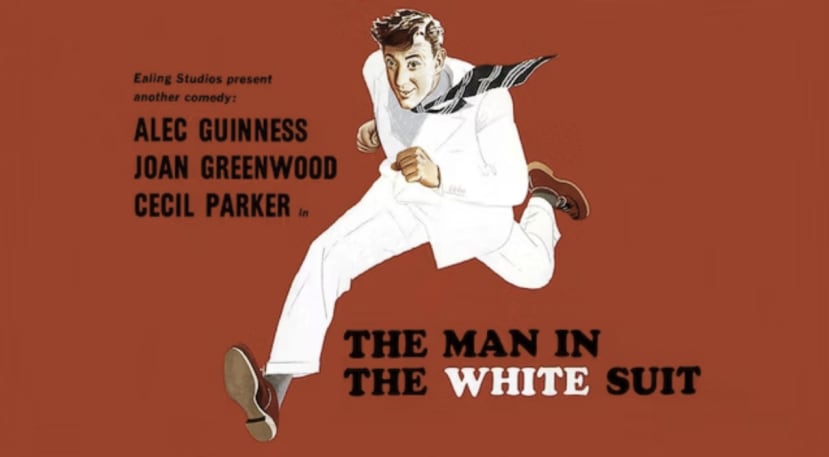 The Man in the White Suit Poster