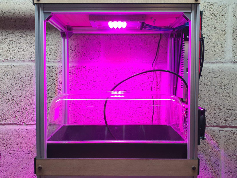 Testing the Würth Elektronik horticulture LED panel