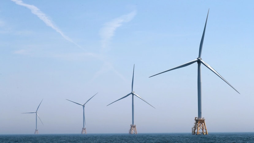 Off-shore wind farm