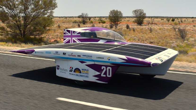 Durham University Solar Car - On Road