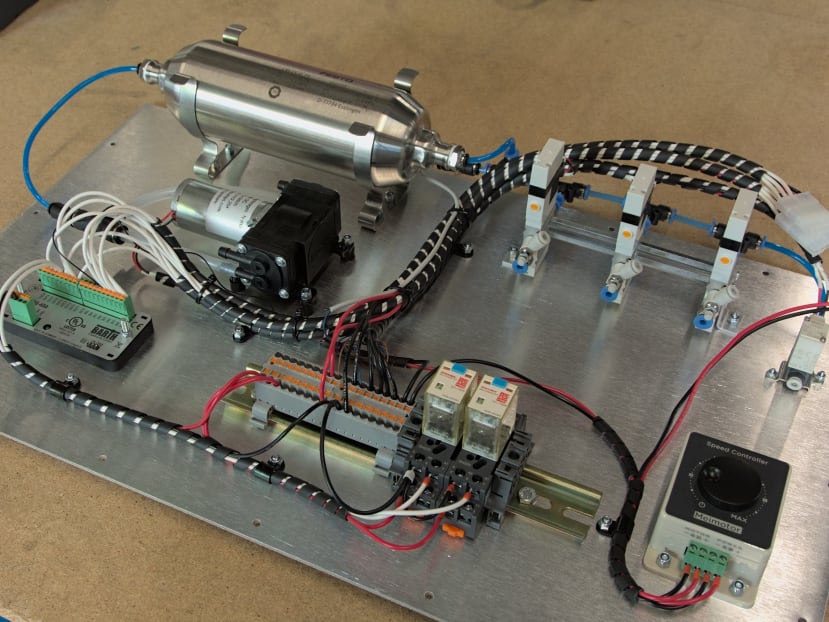 Wiring of components