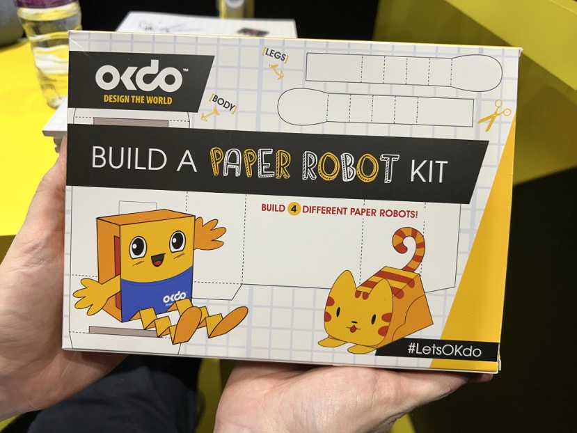 OKdo - Build a Paper Robot Kit