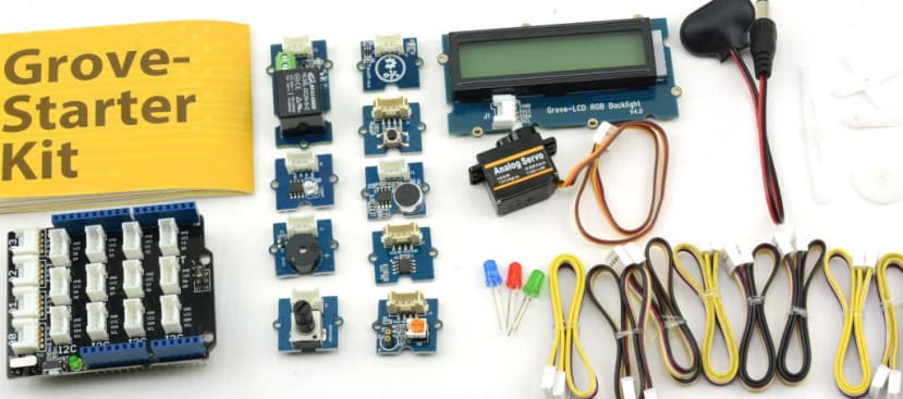 A First Look at the Grove Starter Kit for Arduino