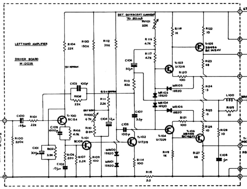 Quad 303 driver board Circuit Diagram