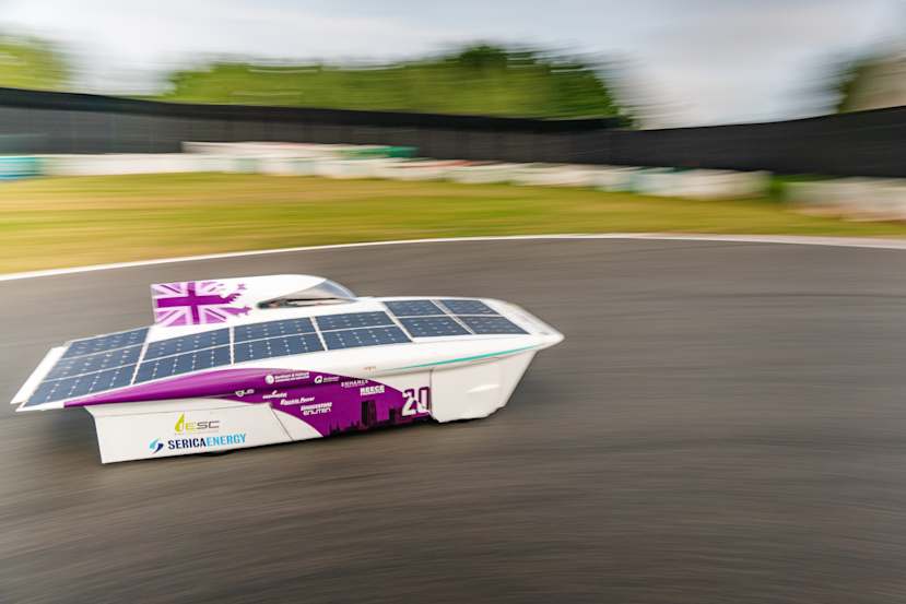 Durham University Solar Car - At Speed