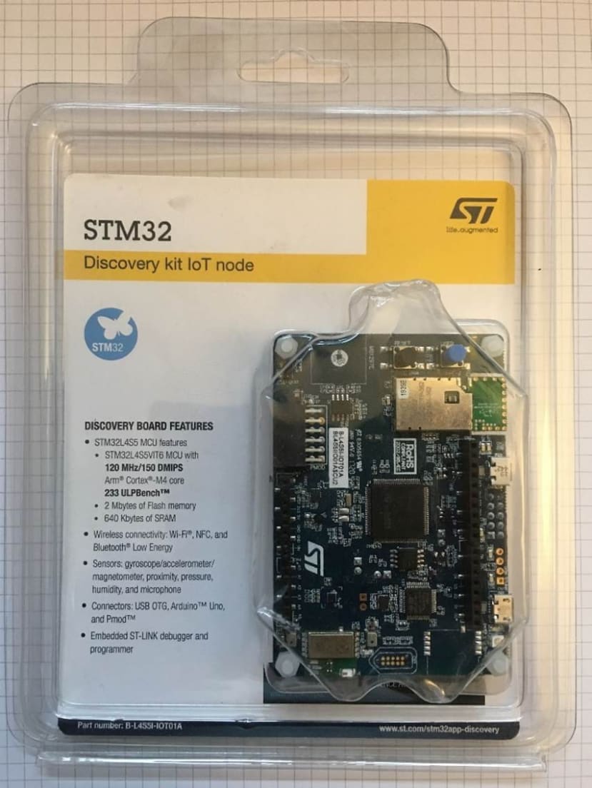 STM32 Discovery Kit in Packaging