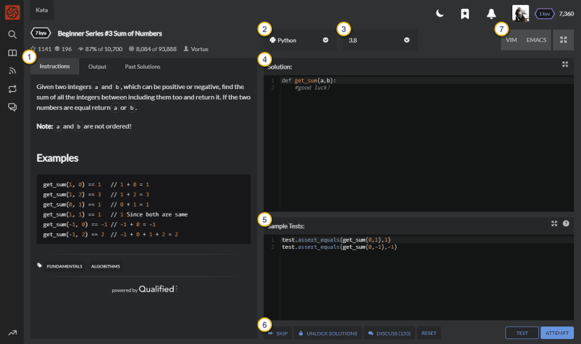 Codewars Programming