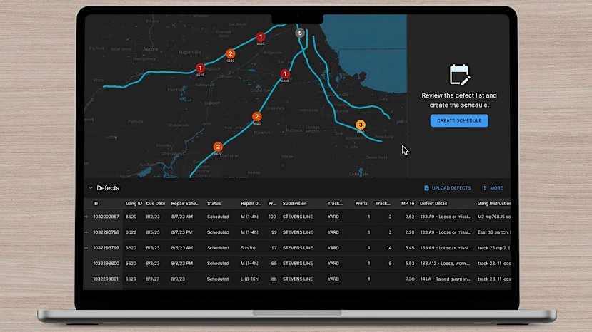 AI used to map maintenance schedules and operations