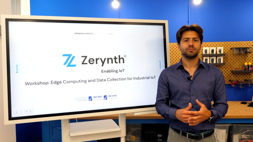 IoT and Edge workshop with Zerynth