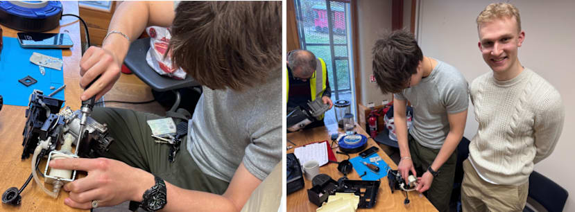 undergraduate engineers apply their skills