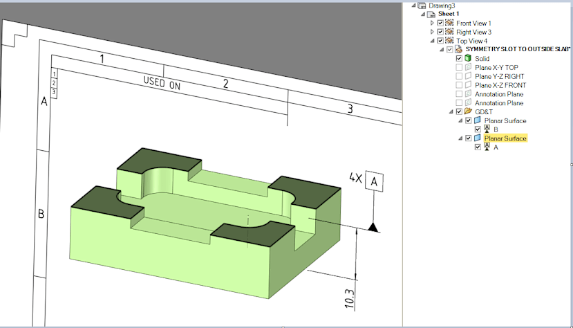 Multiple Co-Planar Faces