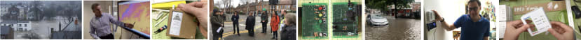 Snapshot of images from the Flood Alert Project