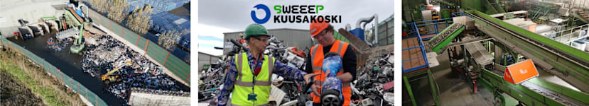 electrical waste recycling plant