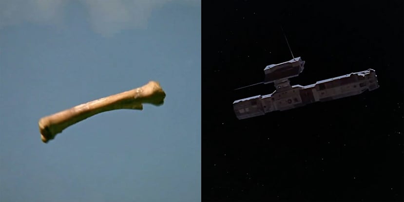 2001: A Space Odyssey - Bone and Spaceship