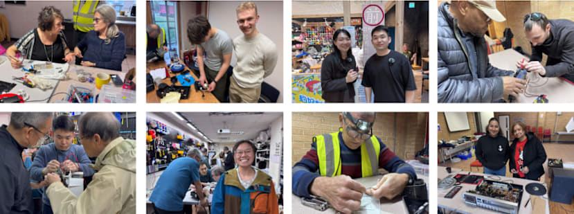 Experiences in Repair Cafe HK