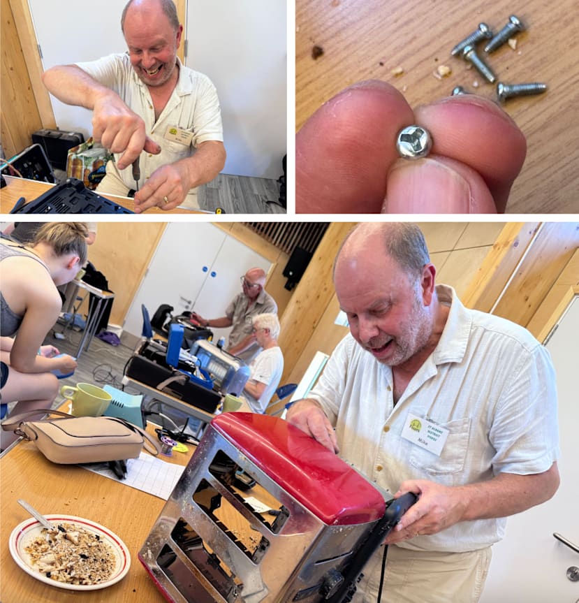 Fixer at St Alban’s Repair Cafe
