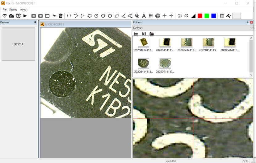 Using a Microscope to Help with SMD Soldering