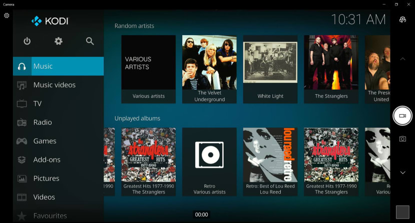 KODI Music Screen