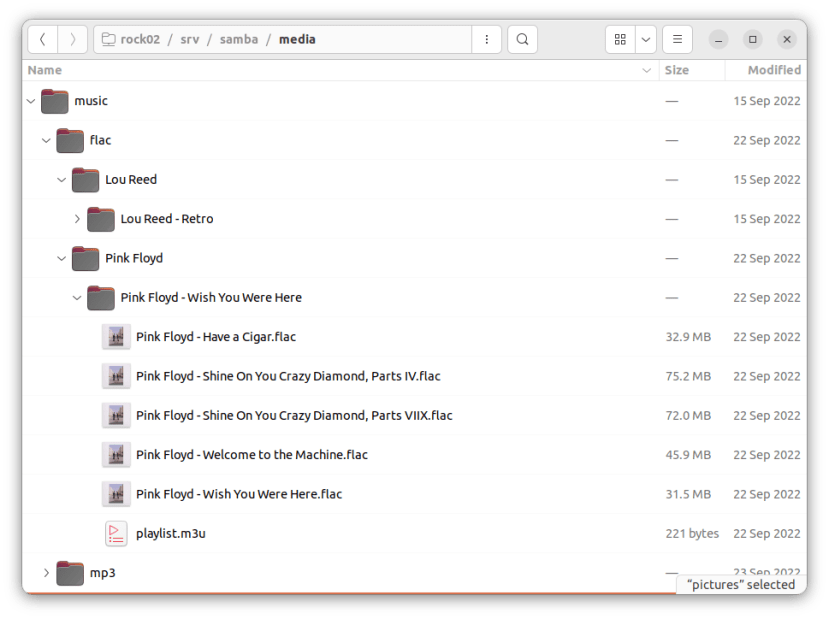 Music directory structure