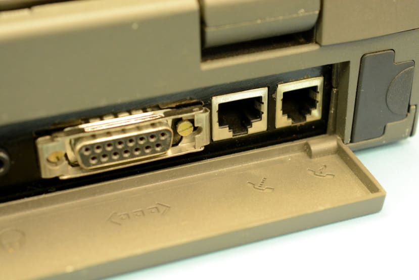 SPARCbook - Ethernet and ISDN / Modem Ports