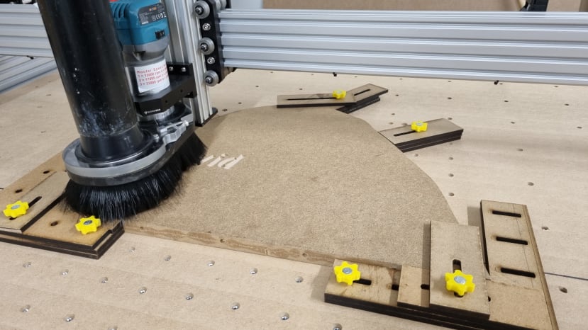 CNC Router in use