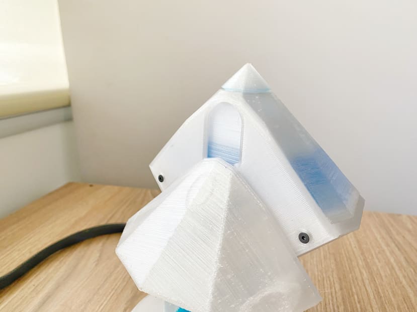 Smart Glacier - Showing collapsed side