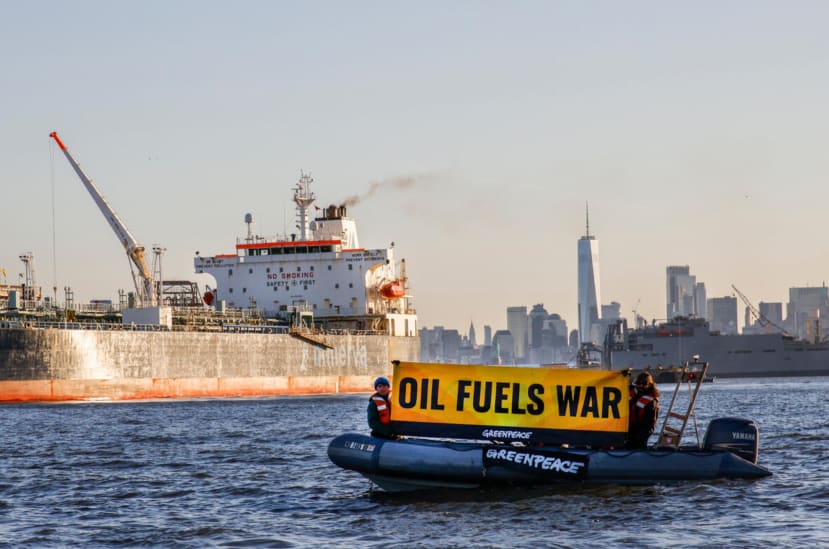 Russian Oil Tanker - Oil Fuels War