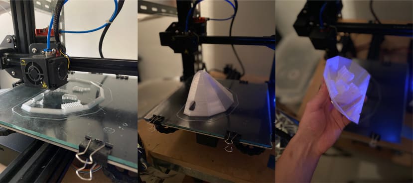 3D Printing of Smart Glacier