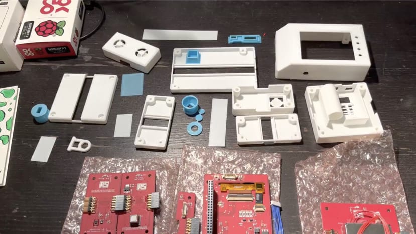 Component parts of the ESDK kit