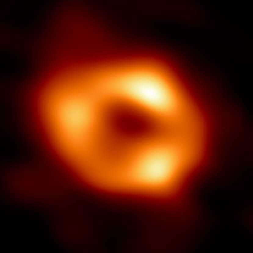 Black Hole at the galaxy's centre