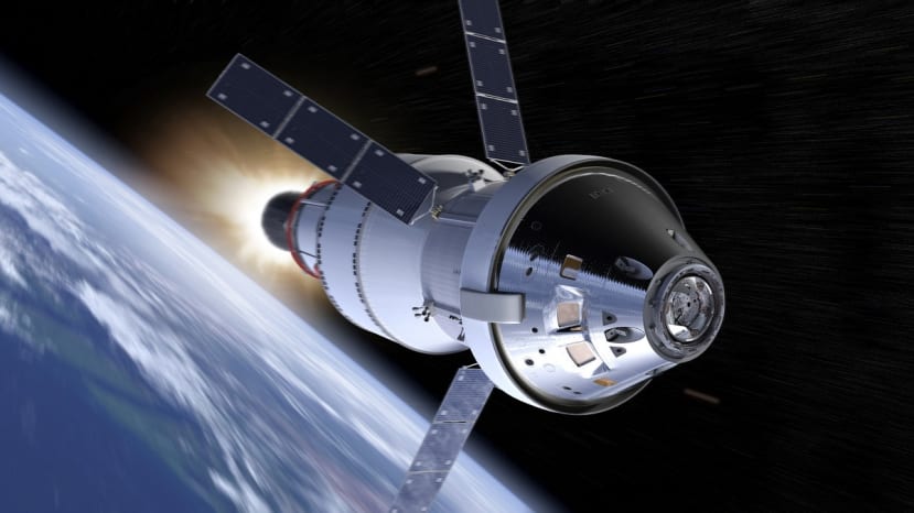 Artist’s impression - Orion spacecraft